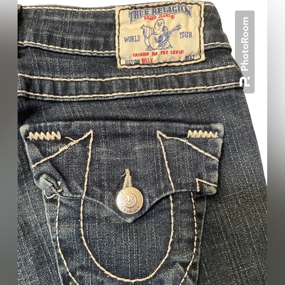 True Religion boot cut jeans - size 27 - Picture 7 of 8
